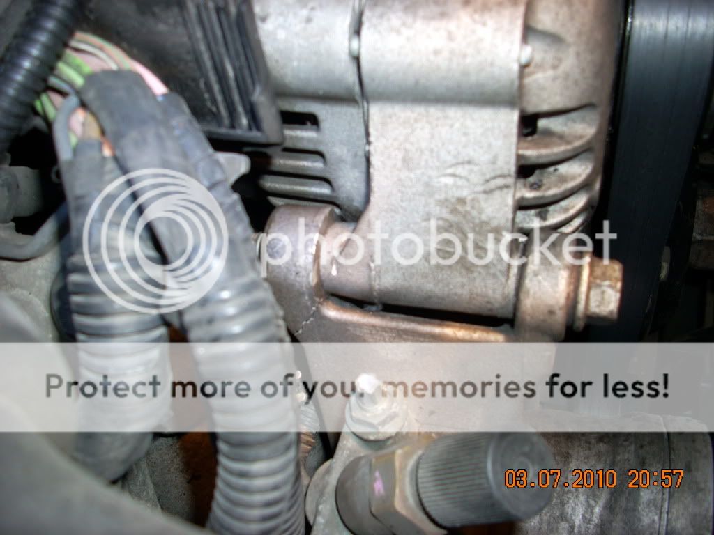 Broken Alternator Bracket Mount Chevy and GMC Duramax Diesel Forum